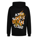 Anti Social Social Club Tiger Blood Hoodie Black