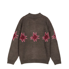 Metalwood Kiki Zip Knit Longsleeve Polo