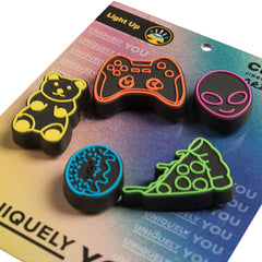 Crocs LED Dude Bro Jibbitz 5-PacK