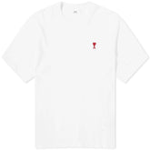 Ami Paris Ami De Coeur T-Shirt White