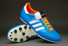 adidas Copa Mundial Samba FG - Blue/White/Zest - Solar Blue-Running White