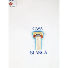 Casablanca La Colomne T-Shirt White