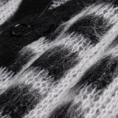 Marni Brushed Check Fuzzy Wuzzy Cardigan