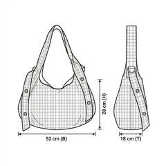mfpen Eyelet Shoulder Bag