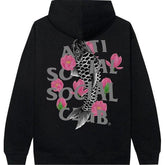 Anti Social Social Club Koi Ornamental Hoodie Black