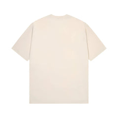 Broken Planet Basics T-shirt Washed Vanilla White Cobalt