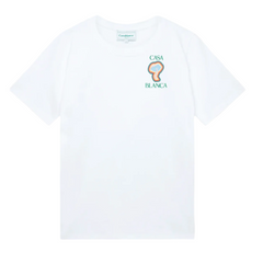 Casablanca Rainbow Mushroom T-Shirt White