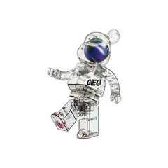 Bearbrick GEO Earth 100% & 400% Set
