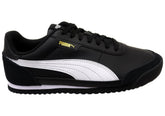 Puma Turino II OG Mens Comfortable Lace Up Casual Shoes Black White