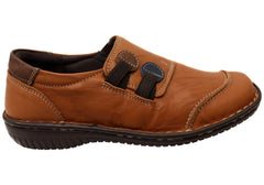 Cabello Comfort Womens 7305-27 Leather Shoes Made In Turkey