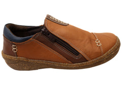 Cabello Comfort Womens 7311-307 Leather Shoes Made In Turkey