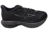 Mizuno Mens Wave Rider 28 2E Wide Fit Comfortable Running Shoes Black