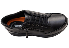 Rockport Womens Prostep RO Comfortable Leather Lace Up Shoes