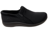 Alegria Duette Womens Comfortable Slip On Shoes Liquid Black