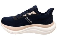 Saucony Womens Triumph 23 Comfortable Athletic Shoes Navy Cameo