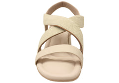 Campesi Bosna Womens Brazilian Mid Heel Sandals With Comfort Footbed