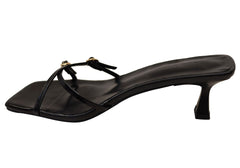 Billini Tilo Womens Comfortable Mid Heel Slides Sandals