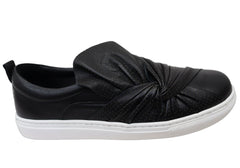Orizonte Colette Womens European Leather Comfortable Slip On Shoes