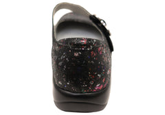 Alegria Kourtney Womens Leather Mary Jane Shoes