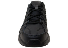 New Balance Womens 608 V5 Slip Resistant Leather Wide Fit Work Shoes