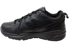 New Balance Womens 608 V5 Slip Resistant Leather Wide Fit Work Shoes