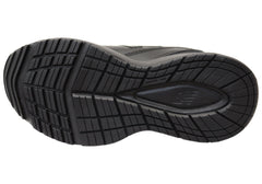 New Balance Womens 608 V5 Slip Resistant Leather Wide Fit Work Shoes