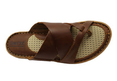 Born Sorja Sport Womens Cushioned Footbed Leather Thongs Sandals