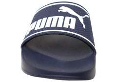 Puma Mens Leadcat 2 0 Comfortable Slides Sandals Peacoat Puma White