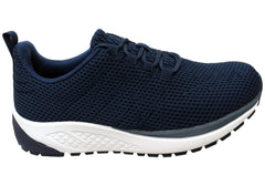 Propet Womens Tour Knit Comfortable Wide Width Lace Up Shoes