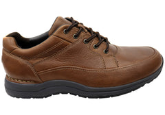 Rockport Edge Hill II Lace Mens Leather Comfortable Wide Fit Shoes