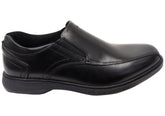 Nunn Bush By Florsheim Mens Kore Pro Slip EE Extra Wide Leather Shoes