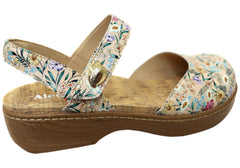 Alegria Opal Womens Comfortable Leather Shoes Summer Thyme