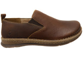 Born Mens Bryson Leather Comfortable Slip On Shoes