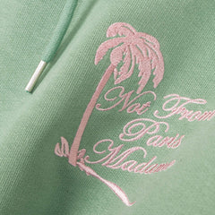 Drole de Monsieur Hoodie Slogan Palmier