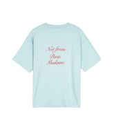 Drole de Monsieur Le T-Shirt Slogan Calligraphy