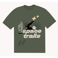 Broken Planet Market Space Trails T-Shirt Agave Green