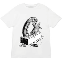 Corteiz Chisel Tee White