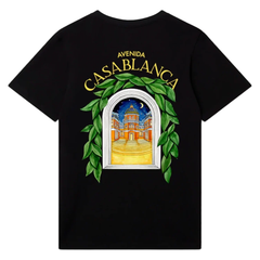Casablanca Avenida T-Shirt Black