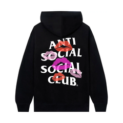 Anti Social Social Club Your Kiss Hoodie Black