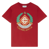 Casablanca Casa Crest T-Shirt Red