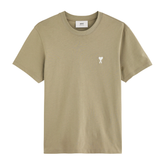 Ami Paris Ami De Coeur T-shirt Khaki