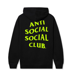 Anti Social Social Club Mind Games Hoodie WWE Black