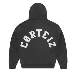 Corteiz Colly Arch Zip Hoodie Black