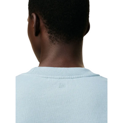 Ami Paris Ami De Couer Crewneck Sweatshirt Ciel