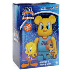 Bearbrick Space Jam: A New Legacy Tweety 100% & 400% Set