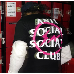 Anti Social Social Club Fragment Tee - Pink