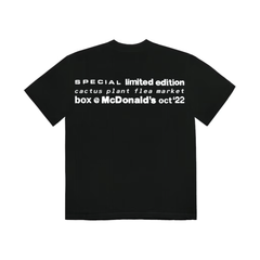 Cactus Plant Flea Market x McDonald's Cactus Buddy! And Friends T-shirt Black