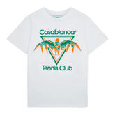Casablanca Playful Eagle T-Shirt White
