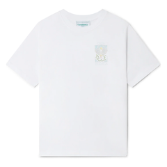 Casablanca Tennis Pastelle T-Shirt White