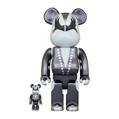 Bearbrick x KISS Demon 100% & 400% Set